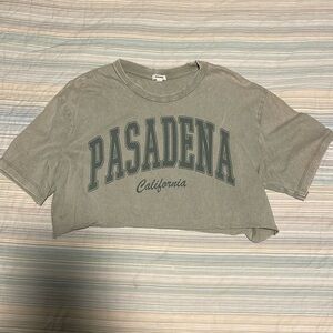 Garage "Pasadena California" cropped tee P/S